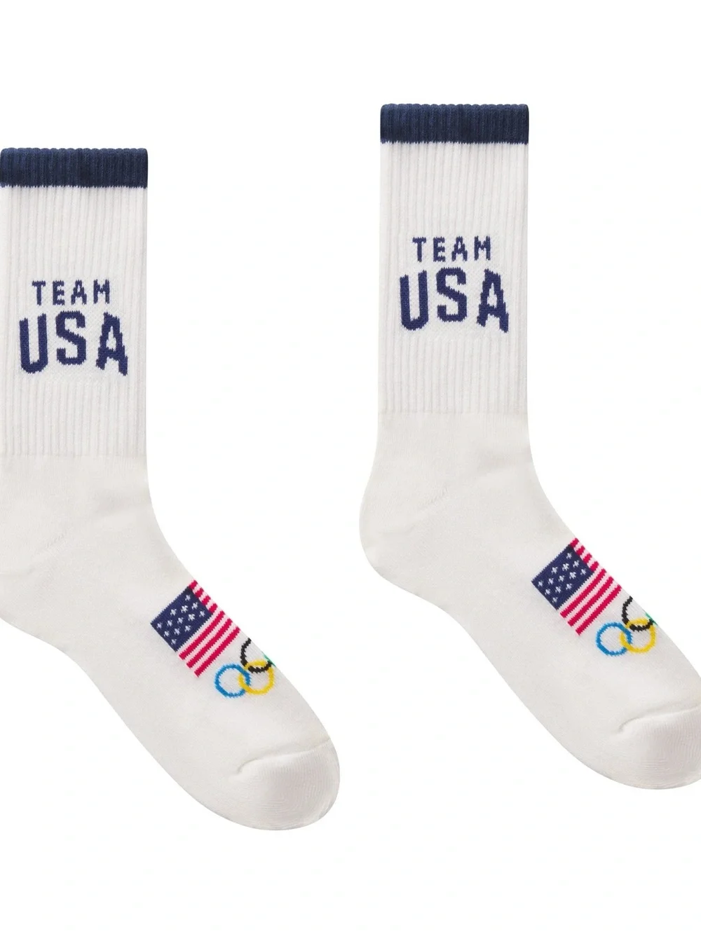 SKIMS FOR TEAM USA MENS OLYMPIC SPORT CREW SOCK